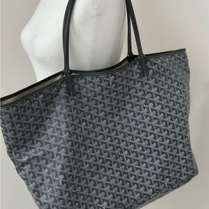 Goyard Canvas Saint Louis GM Bag - Grey